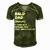 Bald Dad Definition Gift For Women Men's Short Sleeve V-neck 3D Print Retro Tshirt Green