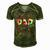 Dad Outer Space Daddy Planet Birthday Fathers Day Gift For Women Men's Short Sleeve V-neck 3D Print Retro Tshirt Green