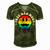 Free Dad Hugs Smile Face Gay Pride Daddy Lgbt Fathers Day Gift For Women Men's Short Sleeve V-neck 3D Print Retro Tshirt Green