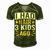 Funny Bald Dad Father Of Three Triplets Husband Fathers Day Gift For Mens Gift For Women Men's Short Sleeve V-neck 3D Print Retro Tshirt Green