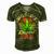 Funny Fathers Day 420 Weed Dad Vintage Worlds Dopest Dad Gift For Women Men's Short Sleeve V-neck 3D Print Retro Tshirt Green