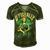 Funny Ofishally The Best Mama Fishing Mommy Mothers Day Gift For Women Men's Short Sleeve V-neck 3D Print Retro Tshirt Green