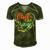 Reel Cool Mama Fishing Mothers Day For Gift For Womens Gift For Women Men's Short Sleeve V-neck 3D Print Retro Tshirt Green