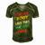 With A Body Like This Who Needs Hair Sexy Bald Dad Gift For Mens Gift For Women Men's Short Sleeve V-neck 3D Print Retro Tshirt Green