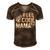 Distressed Reel Cool Mama Fishing Mothers Day Gift For Womens Gift For Women Men's Short Sleeve V-neck 3D Print Retro Tshirt Brown