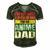 Anime Fathers Birthday Im An Anime Dad Funny Retro Vintage Gift For Women Men's Short Sleeve V-neck 3D Print Retro Tshirt Forest