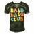 Bald Dads Club Funny Dad Fathers Day Bald Head Joke Gift For Women Men's Short Sleeve V-neck 3D Print Retro Tshirt Forest
