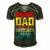 Father’S Day Anime Dad Daddy Father Papa Graphic From Son Gift For Women Men's Short Sleeve V-neck 3D Print Retro Tshirt Forest