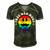 Free Dad Hugs Smile Face Gay Pride Daddy Lgbt Fathers Day Gift For Women Men's Short Sleeve V-neck 3D Print Retro Tshirt Forest