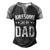 Awesome Like My Dad Sayings Ideas For Fathers Day Men's Henley Raglan T-Shirt Black Grey