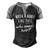 With A Body Like This Who Needs Hair Bald Dad Bod Men's Henley Raglan T-Shirt Black Grey