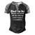 Fathers Day Dad Sayings Happy Fathers Day Men's Henley Raglan T-Shirt Black Grey