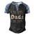 The Best Dads Are Bald Alopecia Awareness And Bald Daddy Men's Henley Raglan T-Shirt Black Blue