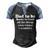 Fathers Day Dad Sayings Happy Fathers Day Men's Henley Raglan T-Shirt Black Blue