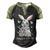 Rabbit Mum Cute Bunny Outfit For Girls Men's Henley Raglan T-Shirt Black Forest