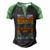 With A Body Like This Who Needs Hair Fathers Day Bald Dad Men's Henley Raglan T-Shirt Black Green