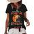 Awesome Cute Halloween Vintage Sister-In-Law Witch Halloween Gifts Women's Short Sleeve Loose T-shirt Black