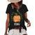 King Pumkin Spice Fall Matching For Family Women's Loose T-shirt Black