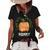 Mommy Pumkin Spice Fall Matching For Family Women's Loose T-shirt Black
