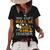 You Cant Scare Me Im A Middle School Teacher Halloween Middle School Teacher Funny Gifts Women's Short Sleeve Loose T-shirt Black