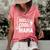 Family Lover Reel Cool Mama Fishing Fisher Fisherman Gift For Women Women's Short Sleeve Loose T-shirt Watermelon