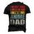 Anime Fathers Birthday Im An Anime Dad Retro Vintage Men's 3D T-Shirt Back Print Black