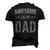 Awesome Like My Dad Sayings Ideas For Fathers Day Men's 3D T-Shirt Back Print Black