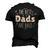 The Best Dads Are Bald Alopecia Awareness And Bald Daddy Men's 3D T-Shirt Back Print Black