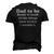 Fathers Day Dad Sayings Happy Fathers Day Men's 3D T-Shirt Back Print Black