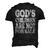Gods Children Are Not For Sale Quotes Quotes Men's 3D T-Shirt Back Print Black