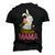 Rabbit Pet Rabbit Mum Men's 3D T-Shirt Back Print Black