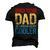 Spanish Teacher Dad Like A Regular Dad But Cooler Men's 3D T-Shirt Back Print Black