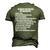10 Rules Dating My Daughter Overprotective Dad Protective Men's 3D T-Shirt Back Print Army Green