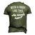 With A Body Like This Who Needs Hair Bald Dad Bod Men's 3D T-Shirt Back Print Army Green