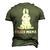 Cute Bunny Easter Rabbit Mum Rabbit Mum Men's 3D T-Shirt Back Print Army Green