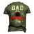 Dad Of The Birthday Boy Race Car Racing Car Driver Father Men's 3D T-shirt Back Print Army Green