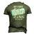 My First Fathers Day As A Papa 2023 Father Day Men's 3D T-shirt Back Print Army Green