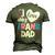I Love My Trans Dad Proud Transgender Lgbtq Lgbt Men's 3D T-Shirt Back Print Army Green