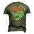 Reel Cool Mama Fishing For Womens Men's 3D T-Shirt Back Print Army Green
