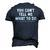 You Cant Tell Me What To Do Daughter Fathers Day Dad Men's 3D T-shirt Back Print Navy Blue