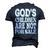 Gods Children Are Not For Sale Quotes Quotes Men's 3D T-Shirt Back Print Navy Blue