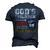 Gods Children Are Not For Sale Retro Men's 3D T-Shirt Back Print Navy Blue