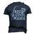 Retro Reel Cool Mama Fishing Fisher Men's 3D T-Shirt Back Print Navy Blue