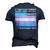 Transgender Support Trans Dad Mom Lgbt Ally Pride Flag Men's 3D T-Shirt Back Print Navy Blue