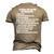 10 Rules Dating My Daughter Overprotective Dad Protective Men's 3D T-Shirt Back Print Khaki