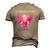 My Embarrassing Dad Happy Fathers Day Men's 3D T-Shirt Back Print Khaki