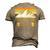 Its Not A Dad Bod Its A Father Figure Mountain On Back Men's 3D T-shirt Back Print Khaki