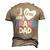 I Love My Trans Dad Proud Transgender Lgbtq Lgbt Men's 3D T-Shirt Back Print Khaki