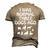 I Was Normal Three Dogs Ago Dog Owner Men's 3D T-Shirt Back Print Khaki