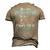If Pop Pop Cant Fix It No One Can For Fathers Day Dad Men's 3D T-shirt Back Print Khaki
